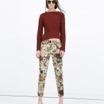 Zara yazlık şık desenli pantolon modelleri