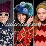 Ponpon Şapka Modelleri Bayan 2015 2016 Kış Modası