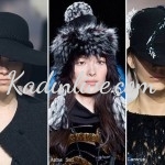 Püsküllü Sonbahar Kış Bayan Şapka Modelleri 2015 16