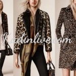 Burberry Leopar Desenli Ceket Modelleri 2016 2017