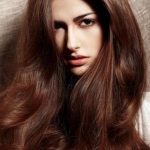 Koyu Kestane Saç Rengi ve Düz Dolgun Saç Modelleri